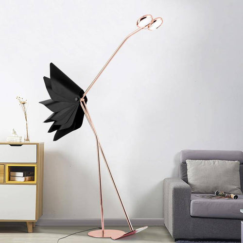 Lampadaire design LED en forme d'autruche Créative - vue 3 sur 5