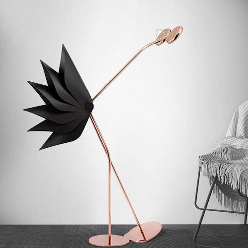 Lampadaire design LED en forme d'autruche Créative - vue 4 sur 5