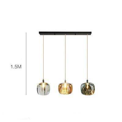 Suspension design à LED en verre coloré - vue 11 sur 12