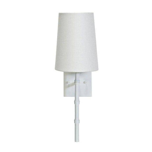 Applique murale moderne LED avec abat-jour blanc et métal coloré