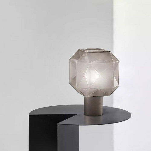 Minimalist geometric LED table lamp - vue 2 sur 7