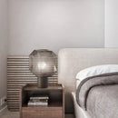 Minimalist geometric LED table lamp