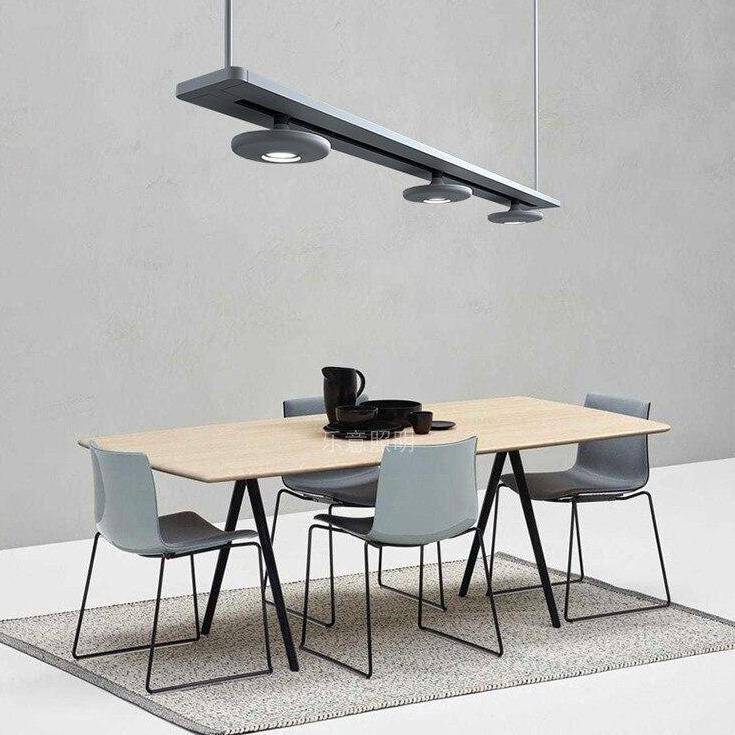 Suspension design LED avec plusieurs dimensions style Strip