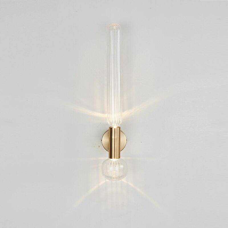 Applique murale design LED en verre allongé Luxury - vue 5 sur 5