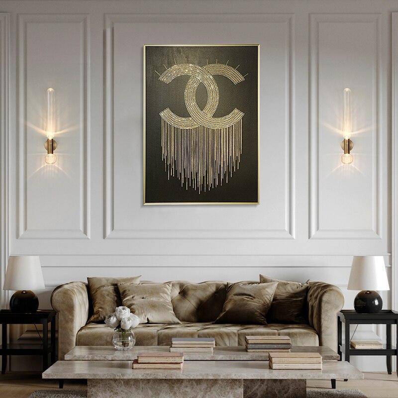 Applique murale design LED en verre allongé Luxury - vue 3 sur 5