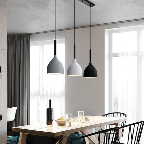 Suspension moderne LED minimaliste en métal Willo