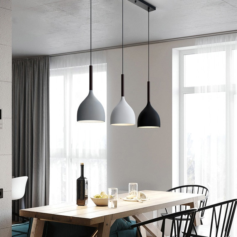 Suspension moderne LED minimaliste en métal Willo - vue 7 sur 31