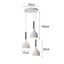 Suspension moderne LED minimaliste en métal Willo