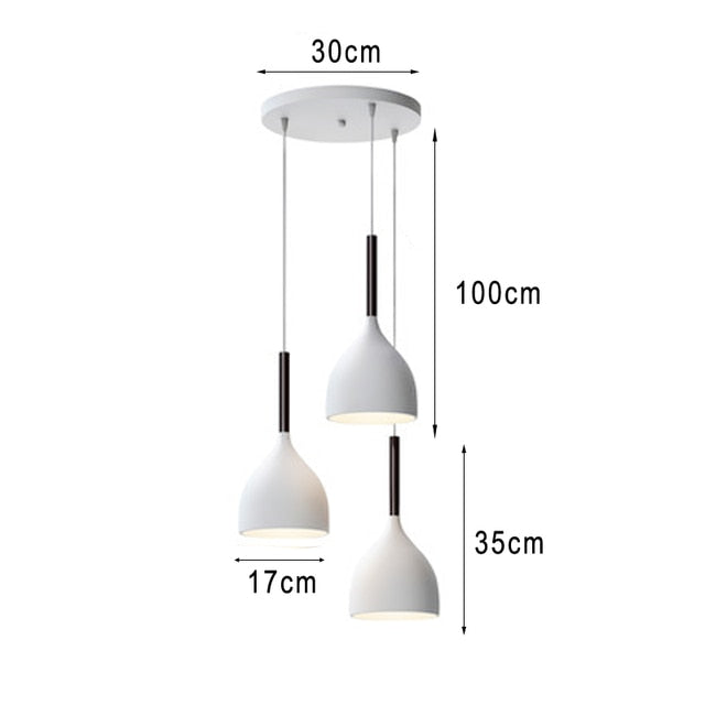 Suspension moderne LED minimaliste en métal Willo - vue 21 sur 31