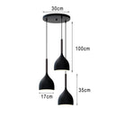 Suspension moderne LED minimaliste en métal Willo