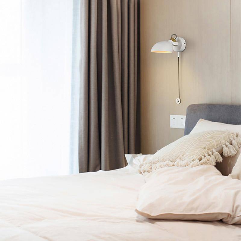 Applique design à LED coloré avec abat-jour orientable et interrupteur - vue 4 sur 9