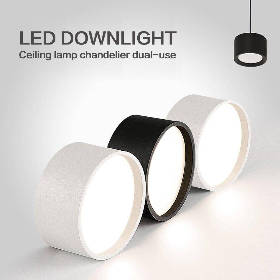 Spot rond à LED avec finitions modernes en aluminium - vue 7 sur 11