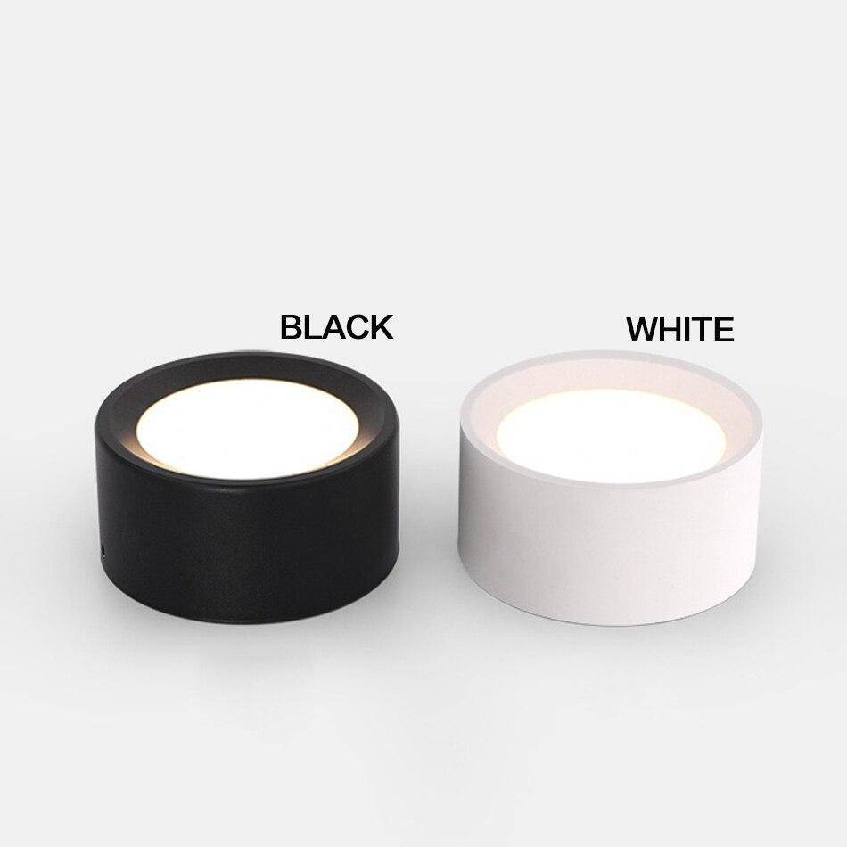 Spot rond à LED avec finitions modernes en aluminium - vue 6 sur 11