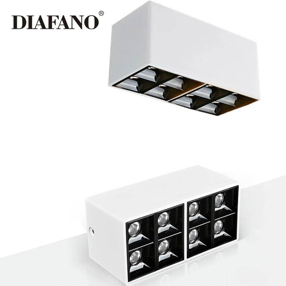 Spot moderne LED box rectangle en métal Light - vue 4 sur 8