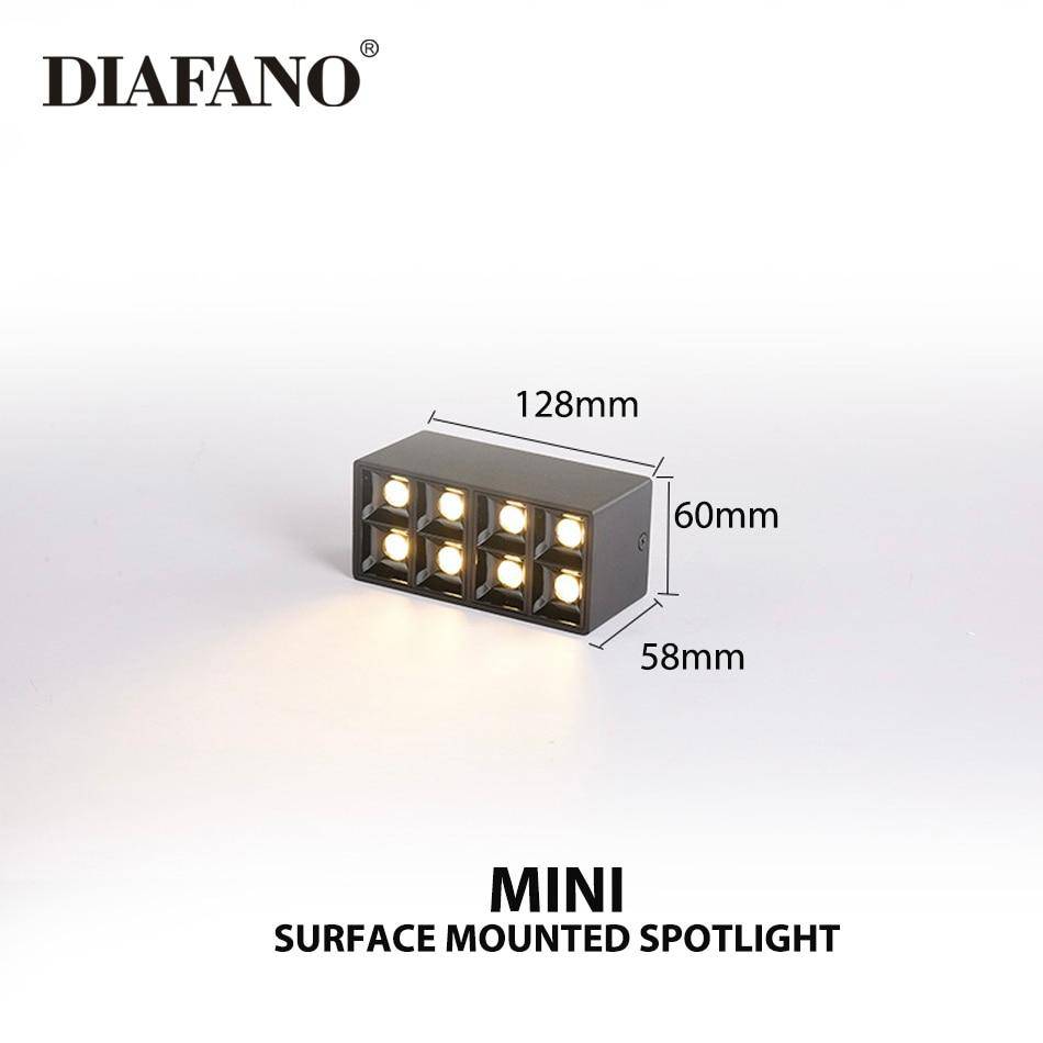 Spot moderne LED box rectangle en métal Light - vue 8 sur 8