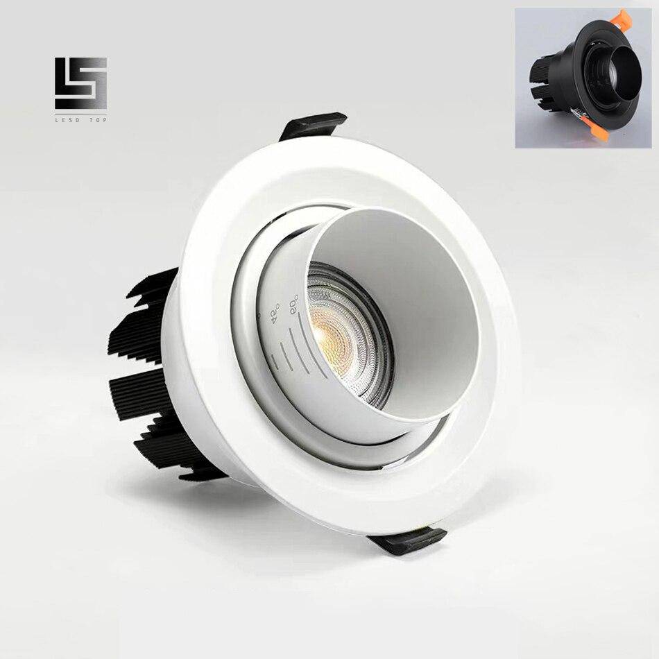 Spot encastré rond LED orientable style Loft - vue 5 sur 6