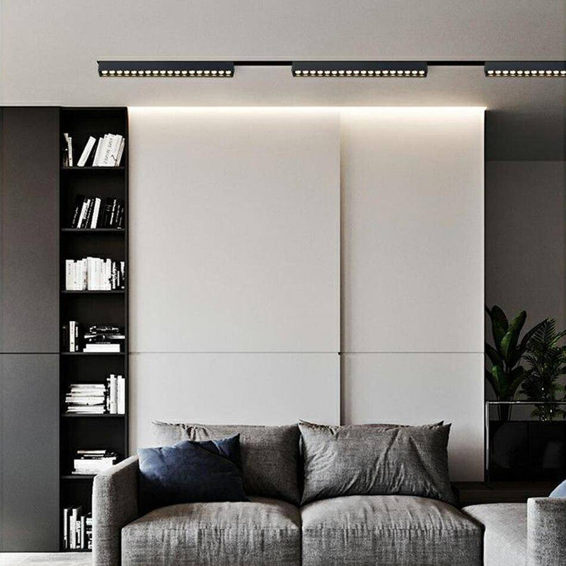 Spot moderne à LED linéaire en aluminium