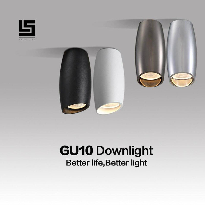 Spot moderne LED allongé aux bords arrondis Loft