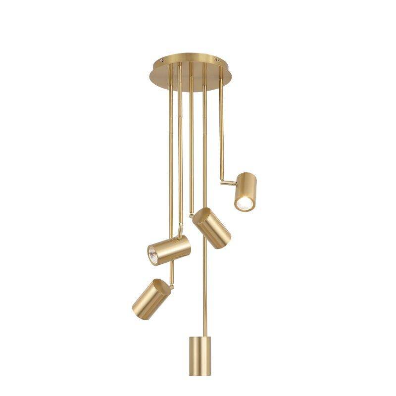 Spot moderne LED cylindre en aluminium Diano - vue 4 sur 21