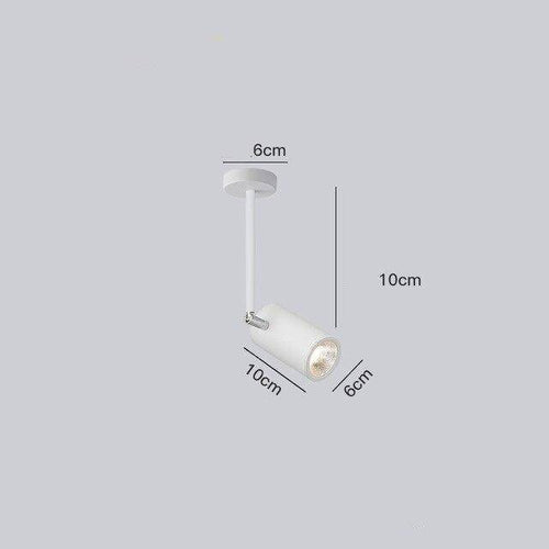 Spot moderne LED cylindre en aluminium Diano