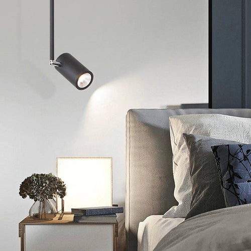 Spot moderne LED cylindre en aluminium Diano