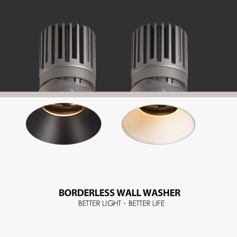 Spot encastré design LED rond - vue 2 sur 9