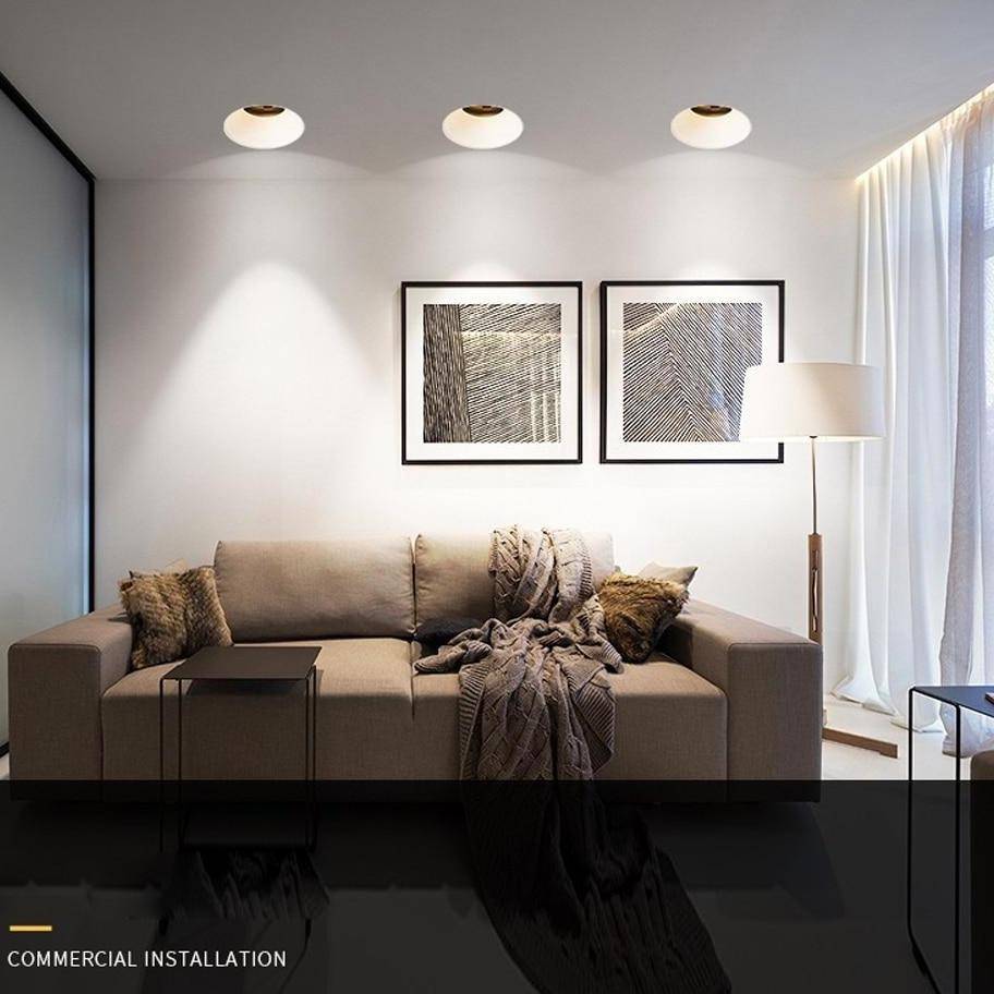 Spot encastré design LED rond - vue 4 sur 9