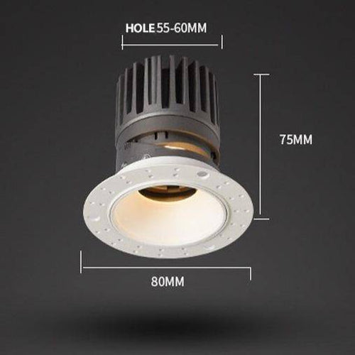 Spot encastré design LED rond - vue 9 sur 9