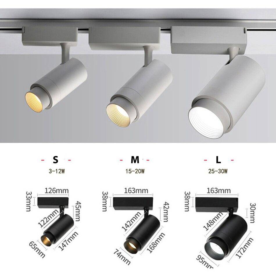 Spot plafond LED rond en aluminium Loft - vue 4 sur 4