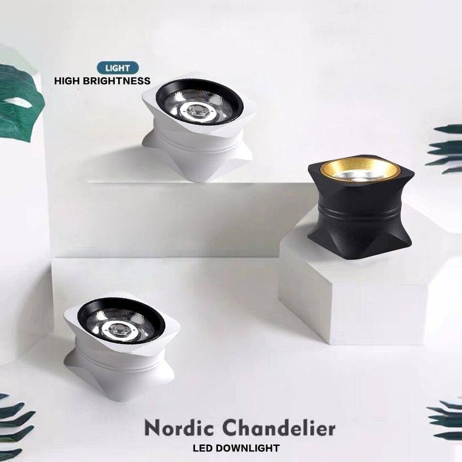 Spot moderne LED surface Loft - vue 8 sur 7