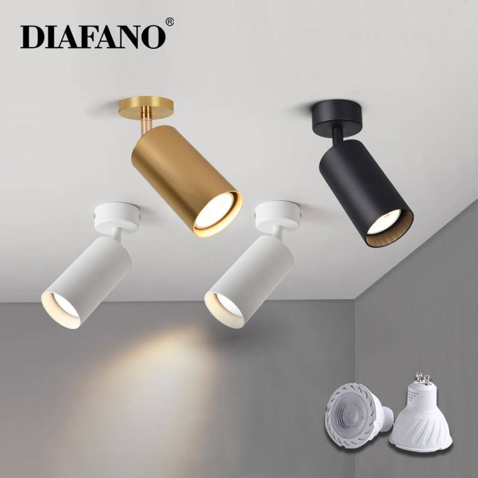 Spot design LED cylindre en aluminium - vue 6 sur 7