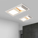 Spot carré LED en aluminium style Square