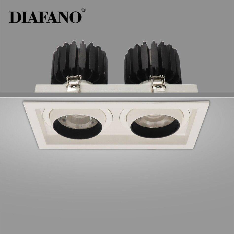 Spot moderne encastrable LED en aluminium - vue 4 sur 8