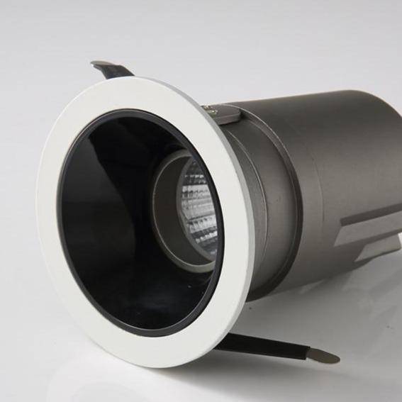 Spot encastrable moderne LED rond de plusieurs couleurs - vue 5 sur 7