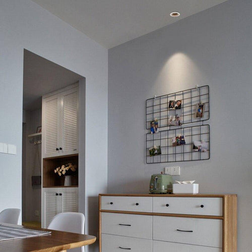 Spot encastré moderne LED rond blanc