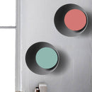 Applique murale moderne LED en métal et disque coloré