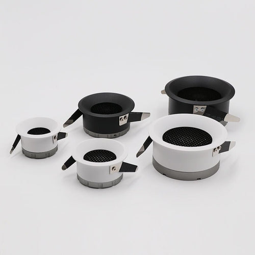 Spot moderne LED encastrable effet ruche anti-éblouissement Elvia
