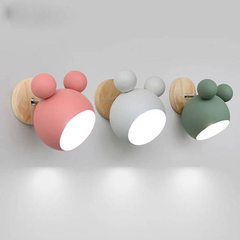 Applique murale tête de Mickey coloré Cartoon - vue 6 sur 8