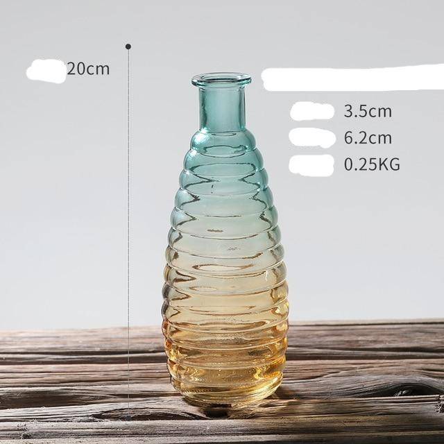 Vase en verre décoratif style scandinave - vue 7 sur 10