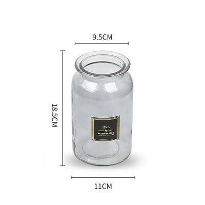 Vase en verre design rond style Lao - vue 10 sur 12