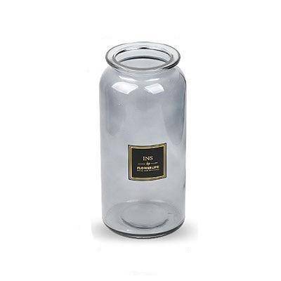 Vase en verre design rond style Lao - vue 12 sur 12