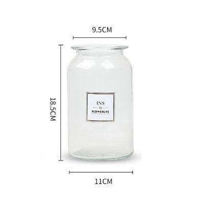 Vase en verre design rond style Lao - vue 7 sur 12