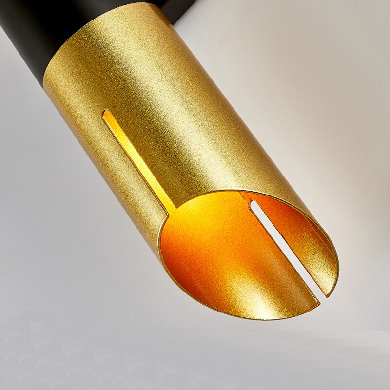 Applique murale à LED cylindrique doré Vera