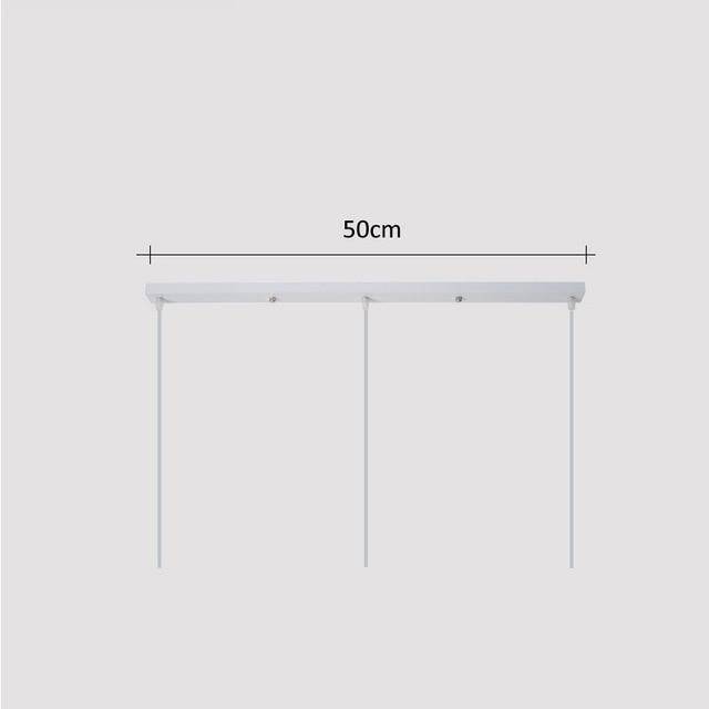 Suspension design LED en bois avec abat-jour arrondi en verre Nordic