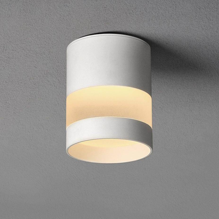 Spot design à LED cylindre en aluminium Loft - vue 7 sur 7