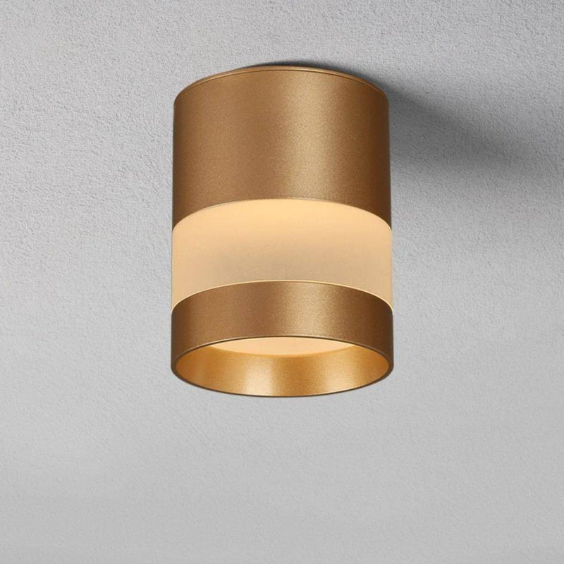Spot design LED rond avec bande lumineuse Loft