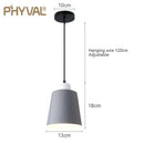 Suspension avec abat-jour simpliste Smuxi