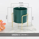 Piédestal pour plantes sur pied bas moderne Loft