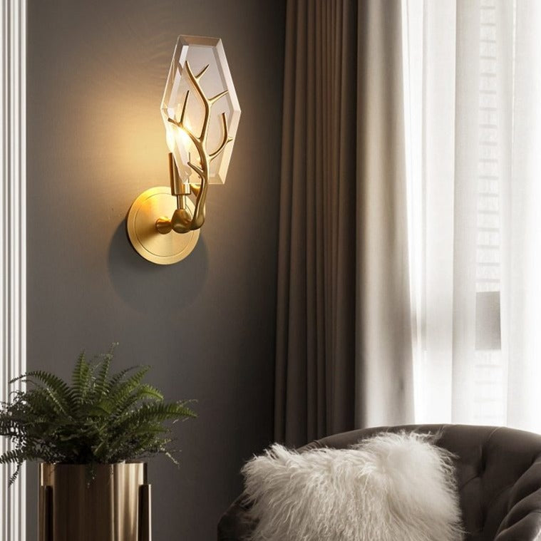 Applique murale moderne LED en forme de feuille Lifya - vue 5 sur 8
