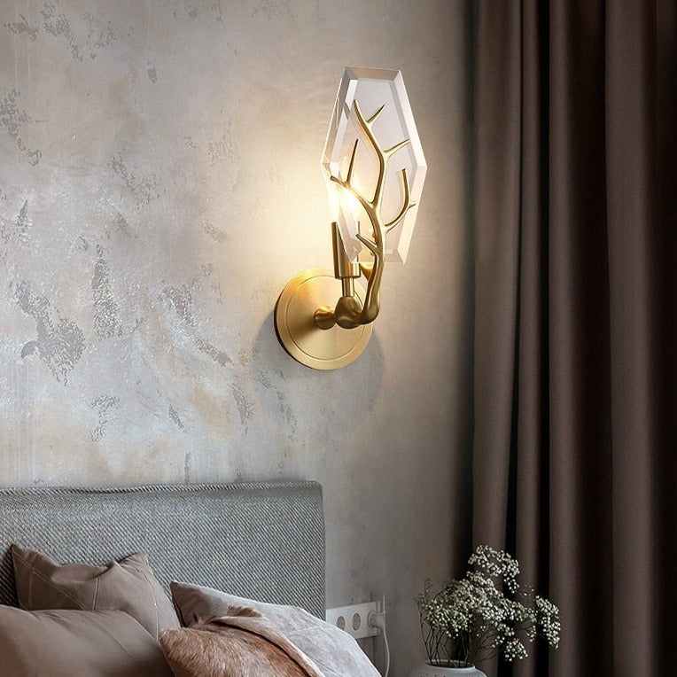 Applique murale moderne LED en forme de feuille Lifya - vue 6 sur 8